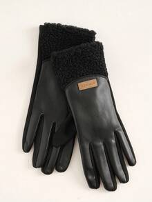 Găng tay cảm ứng dành cho nữ, dày dặn, ấm áp, chống gió, chống thấm nước, đi xe máy, đạp xe mùa thu/đông - Nhiều màu - Xem 9