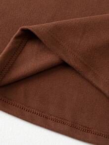 3pcs High Neck Long Sleeve T-Shirts For Men, Reversible Fleece Fabric, Warm Casual Thermal Undershirt, Autumn/Winter