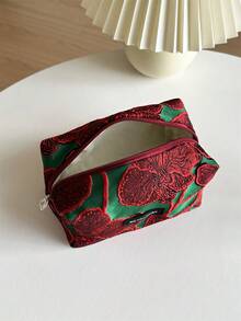 MEYOU FAIRY AGG, Small And Fresh Sized Makeup Bag For Women, Inner Bag, Portable Travel Wash Bag, Hand-Held Bag, Versatile Skincare Storage Bag, Women's Sanitary Napkin Storage Bag, Gift For Mom To Girlfriend, Student Pencil Case - Multicolor - View 4