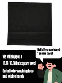 1pc/3pcs Set Modern Minimalist Solid Stripe Cotton Bath Towel | Super Soft, Highly Absorbent, Quick Drying Sauna Towel, Non-Shedding, Lightweight, Available Size: 34x75cm Bath Towel/70x140cm Bath Towel/34x34cm Face Towel, Durable Bathroom Essentials, Couples Gift - Black - View 8