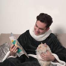 Bata casual de mujer de unicolor de lana jacquard, bata de baño/pijama de una pieza para otoño e invierno, pijama de felpa, camisón de felpa cálida y linda para mujer, adecuado para uso familiar y ocio. Un regalo cómodo para cumpleaños, fiestas, parejas/novias. Regalo de Navidad. Pijama/bata de mujer acolchada y gruesa