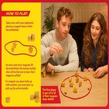 Christmas Magnetic Game, Entertaining Magnetic Game Suitable For Family Game Night, Fun Two-Player Game For Children, Includes 1 Rope, 20 Magnets And Storage Bag, An Excellent Christmas Or New Year Gift For Kids - Multicolor - View 10