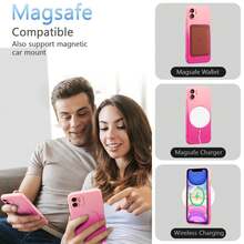 Tương thích với iPhone 17 Pro Max, 17 Pro, 17 Air. Ốp lưng silicon mờ gradient thời trang có nam châm, phù hợp với Apple 17, 16, 15, 14, 13, 12, 11 Pro Max Plus, 16E. Cũng thích hợp cho S25Ultra S26Ultra A37 A57 A56 A55 A16 A17 S25FE. Quà tặng mùa hè cho điện thoại Apple 17. - Hồng - Xem 5