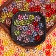 50Pcs/14mm Transparent Blossom Beads Flower Beads Acrylic Beads Loose Beads Pen Beads For DIY Ballpoint Pen Necklaces Mobile Phone Chains Clothing Bags Jewelry Supplies Decorative Beads Accessories - 50 chiếc - Xem 2