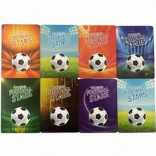 55 Football Star Trading Card Sets In A Box, Suitable For Social Occasions, Birthdays, Christmas And New Year Gifts, Valentine's Day Gifts, Small Gifts, Collections, Toys, Random Color And Pattern Boxes