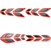 MX    OnlyYou.X Reflective Stickers For Car Fenders Car AntiCollision Decals Reflective Warning Stickers AntiScratch Protection 2 Pieces Red - Đỏ - Xem 1