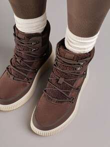 Soft Cozy Winter Boots For Women - Casual - Brown - View 4