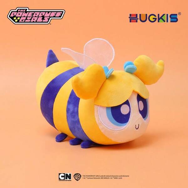 蜜蜂装飞天小女警玩偶 - 花花、毛毛和泡泡角色毛绒玩具