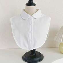 2pcs/1pc Detachable Collar For Women, Versatile Decorative Fake Collar For Daily Wear