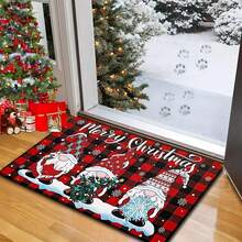 1/2/3 قطعة سجادة مطبخ عيد الميلاد سميكة بسماكة 0.47 بوصة/1.2 سم، ديكور عيد الميلاد بنمط الشريط الأحمر والأبيض، مضادة للإرهاق وغير انزلاقية وقابلة للغسيل لأرضية المطبخ بالمنزل (تمثال عيد الميلاد) - متعدد الألوان - مشاهدة 13