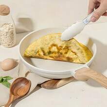 A Set Of Non Stick Cookware - White Granite Surface, Suitable For Induction Cookers, Including Frying Pans And Stew Pots, Soup Pots With Lids, Suitable For Home Kitchen Use - Aluminum Granite Coating Non-stick Pan - View 7