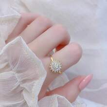 Spinning Sunflower Worry Ring For Anxiety Relief - Perfect Gift For Friendship And Family - 1 - View 8