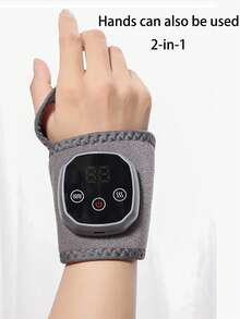 2-In-1 Hand & Wrist Massager With Electric Heating, Vibration Therapy For Tendon Sheath, Ankle Joint, Includes Ankle Massager With Smart Temperature Control And Heating Pad For Wrist And Ankle - Multicolor - View 8