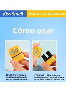 El bastoncillo nasal de doble orificio ofrece un bálsamo de perfume sólido que proporciona frescura duradera y un aroma natural, ideal para mantenerse alerta mientras trabaja o conduce, perfecto para salidas y fácil de transportar. - dobladillo - Ver 6