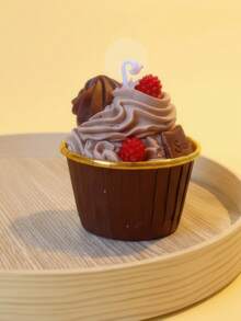 1/2/6 Nến thơm tráng miệng | Sáp đậu nành thủ công với lớp phủ chân thực | Quà tặng dễ thương cho phụ nữ, sinh nhật, đám cưới, trang trí nhà cửa - Nhiều màu - Xem 11