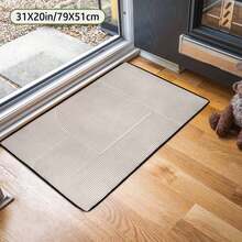 1 Pieza Alfombra de área grande y lujosa con diseño geométrico, lavable a máquina, antideslizante, diseño abstracto vintage en beige y blanco, perfecta para la decoración de la sala de estar, dormitorio, oficina o cafetería - Estilo 1 - Ver 9