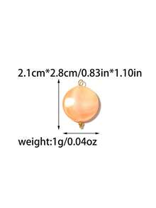 3 buc/pachet Pentagramă, rotundă, asimetrică, geometrică, cârlige pentru cercei din acrilic și oțel inoxidabil