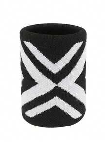 1 قطعة دعامة معصم رياضية من البوليستر بنمط معين