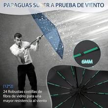 Umbrellas And Rain Hat Umbrellas - Blue - View 4
