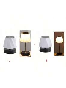 1pc Retractable Rechargeable LED Small Desk Lamp Suitable For Bedrooms Student Offices Study Eye Protection Night Lights Desk Atmosphere Lights