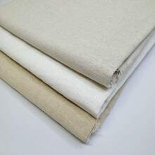 1pc Natural Color Linen Fabric, Linen Embroidery Cloth, For Clothing Crafts, Planter Decor And Tablecloth Embroidery, Mixed Size Linen Cloth