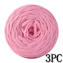 1/3 Pcs T-Shirt Yarn, Woven Fabric Knitted Yarn, Used For Crocheting And Knitting Bags, Cushions, Dolls, Handicraft Crochet Projects - Multicolor - View 179
