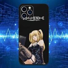 Anime D-Death M-Misa Notes Phone Case Covercompatible With  17,16,15,14,13,12,11 Plus,Pro Max,XS,X,XR,SE,Mini,8,7,Soft Silicone Black Cover,Covercompatible With  17 Case,  17 Pro Case,  17 Pro Max Case - Z2 - View 12