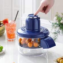 1 pièce Éplucheur de fruits électrique avec décharge automatique, alimenté par batterie lithium 1500 mAh, machine électrique à éplucher les fruits pour les raisins, prunes et autres fruits
