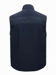 男士轻便户外实用背心，带拉链口袋 - 秋冬休闲无袖夹克