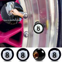 8 قطعة أغطية صمام، 8V1 أغطية صمام إطارات أمريكية، مقاومة للتآكل، تحمي الإطارات من الغبار والأوساخ، مناسبة للسيارات والشاحنات والدراجات النارية والسيارات الرياضية متعددة الاستخدامات والدراجات، اكسسوارات صمام - متعدد الألوان - مشاهدة 11