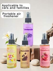 100ml香草和巧克力香氛喷雾，持久香氛喷雾，适用于家居、衣物、汽车、浴室空气清新剂