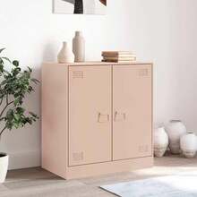 Sideboard Pink 67x39x73 Cm Steel - Pink - View 4
