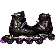 Patines Ajustables Fitness en Linea - Morado - Ver 2