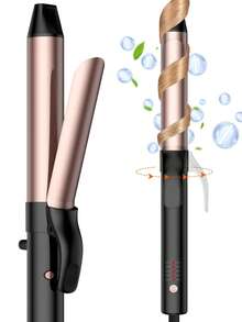 UKLISS 30 Sec Fast Heating Electric Hair Curler & Curling Iron, Suitable For Big Waves, Dual Voltage For Travel, Applicable For Various Occasions - US A Type Plug(110-127V) - View 12