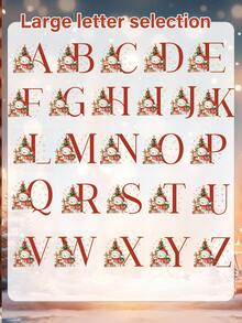 Đồ trang trí Giáng sinh theo yêu cầu với tên, Đồ trang trí cây thông Noel cá nhân hóa, Quà tặng Giáng sinh tùy chỉnh, Đồ trang trí chữ cái tùy chỉnh, Đồ trang trí Giáng sinh, Giáng sinh, Đồ thủ công Giáng sinh cho trẻ em, Mẫu người tuyết Giáng sinh, Gốm sứ, Acrylic, Gỗ, Sân vườn, Trang trí phòng, Bé trai, Bé gái, Mẹ, Trẻ em, Gia đình, Vật dụng quà tặng Giáng sinh - Phong cách B - Xem 4