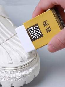Suede Leather Rubber Eraser, For Shoe Cleaning, Removing Scuff Marks On Lacquered Or Mesh Sports Shoes, Dry Cleaning, Stain Removal, Polishing, Suitable For Suede, Nubuck, Velvet, Sneakers, Leather Shoes
