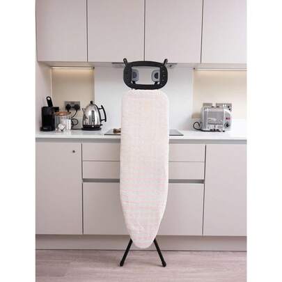 Large Ironing Board Replacement Cover With Drawstring, Fits Up To 123x39 Cm
