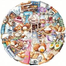 50 Reusable Self-Adhesive 2D Transparent Baking Cartoon Stickers - Colorful Mixed Colors, Irregular Shapes, Suitable For DIY Skateboards, Suitcases, Helmets, Water Bottles, Plastic Surfaces - Kitchen Theme Decorative Stickers