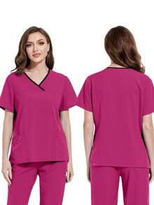 Hohe Wiederkaufrate! Hautfreundlicher & atmungsaktiver Handwasch-Kittel für Frauen, schnelltrocknend, weich & locker geschnitten, Laboruniform, so bequem, dass Sie ihn nicht ausziehen möchten, von Stammkunden sehr empfohlen