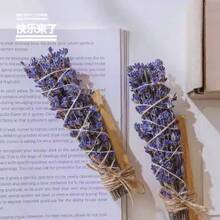 秘鲁圣木薰衣草天然香薰棒，植物香薰疗法，放松净化，点燃式烟雾扩散器 - 多色 - 查看 5