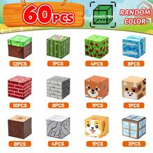 Set di blocchi da costruzione magnetici a tema fattoria - giocattolo educativo STEM, set di giocattoli magnetici, blocchi da costruzione creativi, blocchi in ABS, adatto per costruire e creare, perfetto come regalo per bambini, regalo di Natale, regalo per la classe, regalo educativo