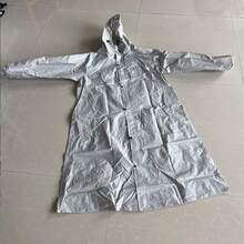 1 قطعة معطف مطر طويل من قماش أكسفورد مقاوم للماء، بتصميم يناسب الجنسين، مزود بعاكسات للرياح، مناسب للتنزه والتخييم والتسلق والدراجات الهوائية للاستخدام في الأماكن المفتوحة، متوفر بألوان متعددة