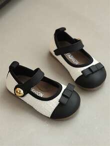 Korean Style Girls' Leather Shoes, New Autumn Kids Princess Shoes, Toddler Loafers For Little Girls