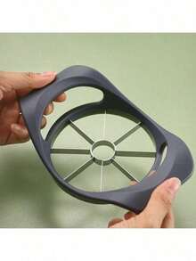 1pc Stainless Steel Apple Cutter & Corer - Multi-Functional Fruit Separator Tool With Ergonomic Handle For Outdoor Picnics, Camping, BBQs - Portable, Hygienic & Design For Fruit Prep, Bbq Essentials, Practical Kitchen Tool, 1pc Apple Pitter, Fruit Processing Aid,Apple, Pear, Removal Tool,Stainless Steel Flower Shaped Apple Cutter,  Fruit Cutter, Multifunction Fruit Corer & Divider, Household Kitchen Fruit Cutting Tool - 灰色 - 查看 6