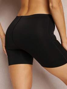 Slip vita alta tinta unita modellanti casual - nero - Visualizzare 1