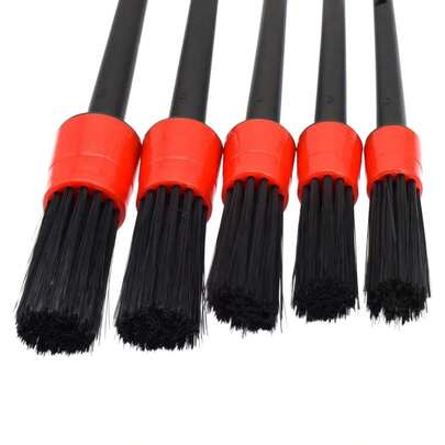  Vmingo Set 5 Piezas Cepillo Brocha Lavado Auto Detallado Automotriz Belleza Util Vmingo Mexico Reforzado Semirígido