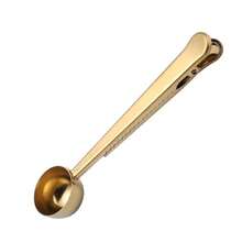 1 个不锈钢量勺夹，二合一创意食品密封夹和勺子夹 - 彩色 - 查看 8