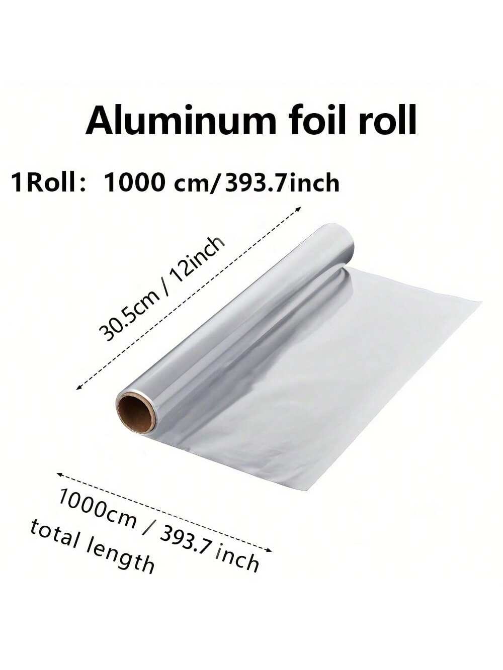 لفة رقيقة من الألومنيوم المقوى - طول 393.7/787.4 ب...