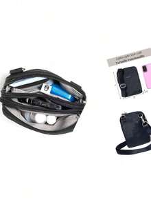 Baggallini Modern Take Two RFID Crossbody - French Navy - View 2