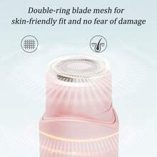 1 件女士电动剃须刀，双头二合一设计，USB 充电，私密脱毛器，适用于腋下、比基尼线、腿部 - 時尚款 - 查看 6